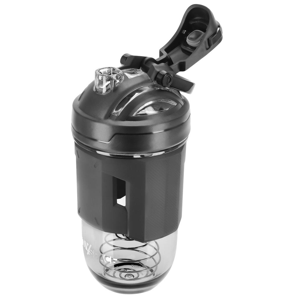 Tritan Sports Bottle Shaker For Nutritional Supplements 700 Ml - Black