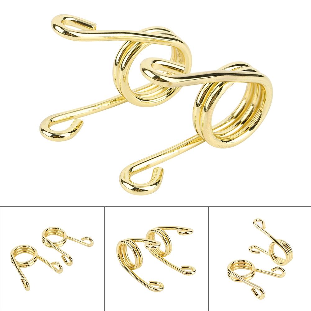 Gold Silver 3.5  Chrome Custom Torsion Solo Seat Springs For Chopper Bobber Motorcycle