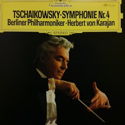LP Record HERBERT VON KARAJAN BERLINER PHILH  Tchaikovsky Symphonie Nr. 4 MG1087 DEUTSCHE GRAMMO 1979 Japan Classical Used