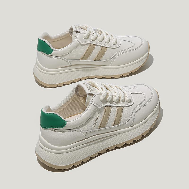 

Platform-soled Forrest Gump shoes women s 2025 spring new breathable and versatile lightweight dad shoes heightening lace-up sports and leisure shoes 35