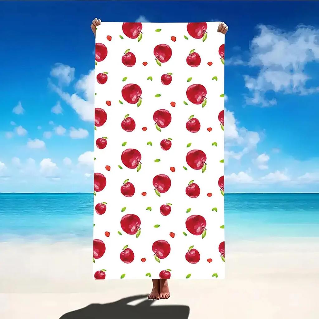 Beach Towel Portable Quick Fast Dry Sand Outdoor Travel Swim Blanket Thin Yoga Floral Print Mat Personalization Stripes Towel