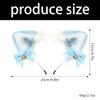 Plush Kitten Ears Headbands With NonSlip Silicone Grip For Role Play And Sports Activities Plush Headwear