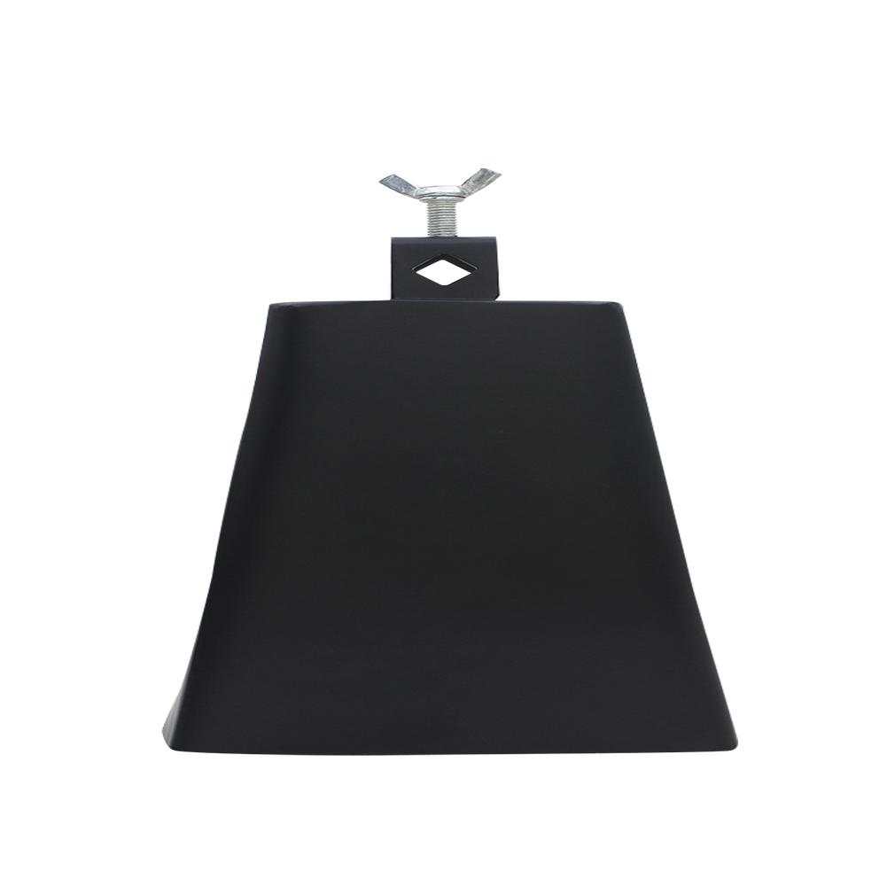 Jazz Drum Cowbell Loud Cowbell Percussion Instruments Cheerful Metal Cowbell Large Cowbell for Concert Band Gatherings