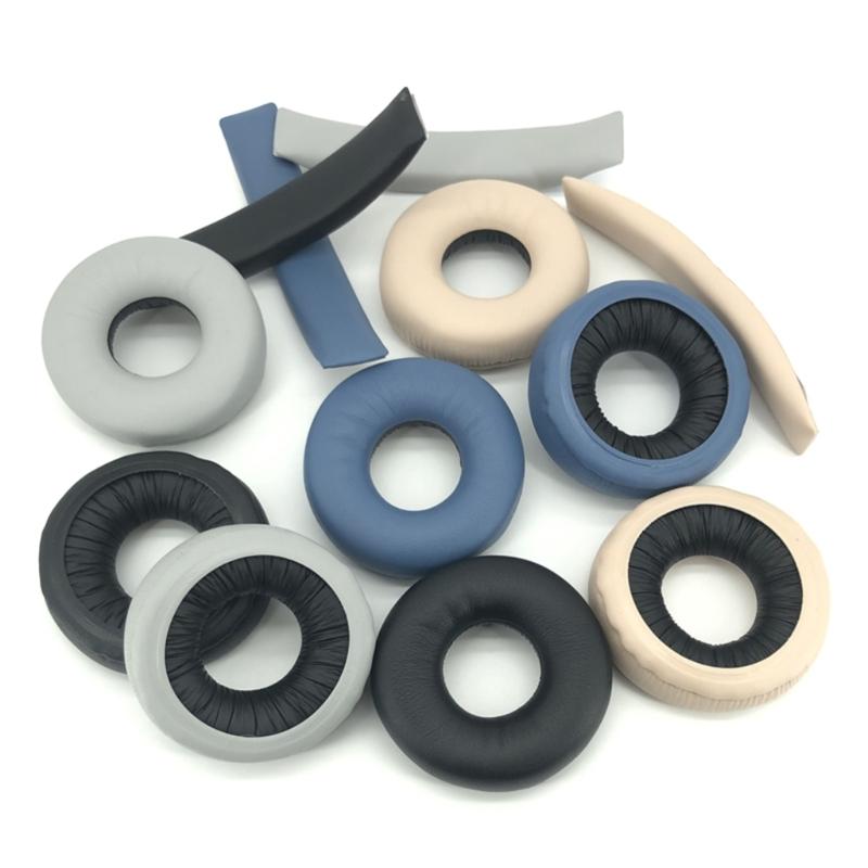 Replacement Headband Cushion and Earpads for WH-CH500 CH510 ZX330BT Enhanceds Comfort with Soft Sponges Protein Leather