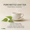VY VedaYug Nettle Leaf Tea 40 Tea Bags/Himalayan Stinging Nettle Dried / 100% Natural & Pure Herbs - 40 Pec
