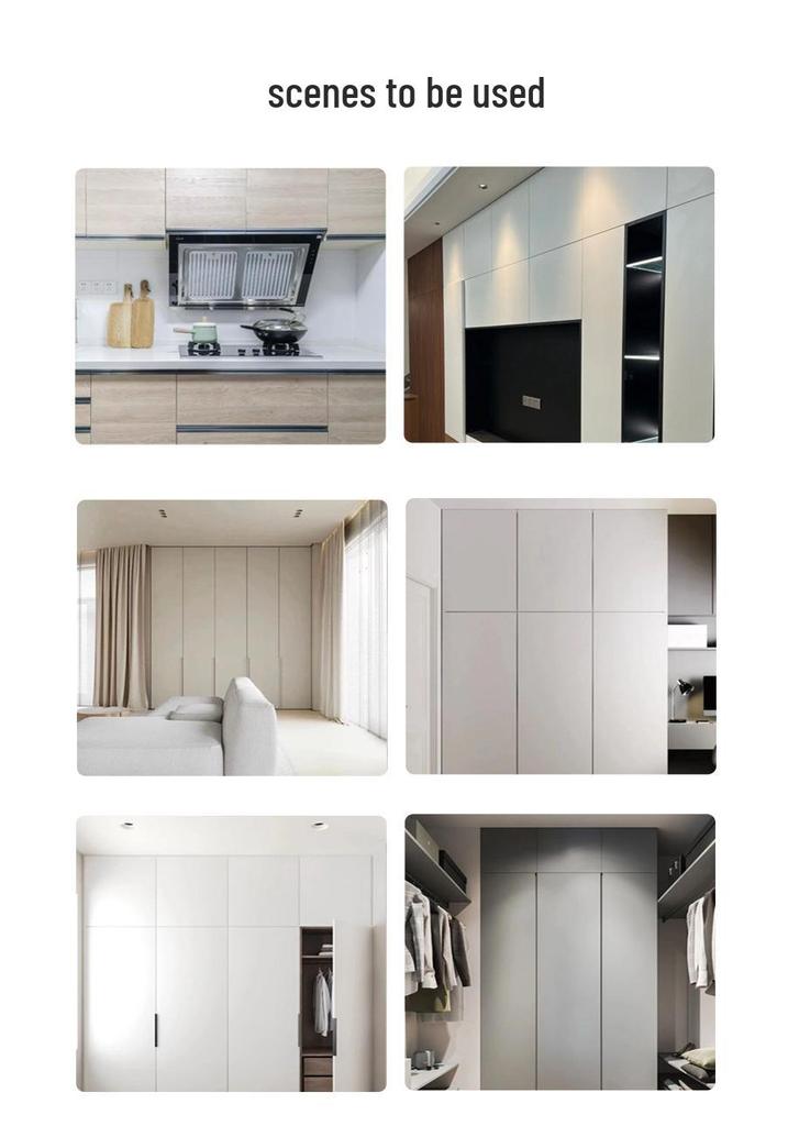 Automatic Soft-Close Handle-less Wardrobe Cabinet Door Opener