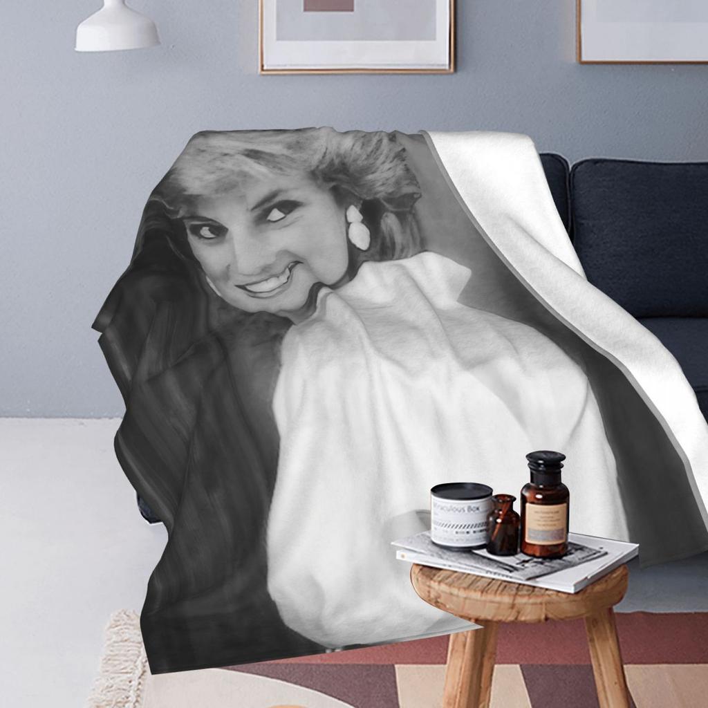 Prinzessin Diana Lady Flanelldecke Qualität Warm Weich Britische Königsfamilie Bettwäsche Überwürfe Winter Reise Stuhl Sofa Bett Tagesdecke
