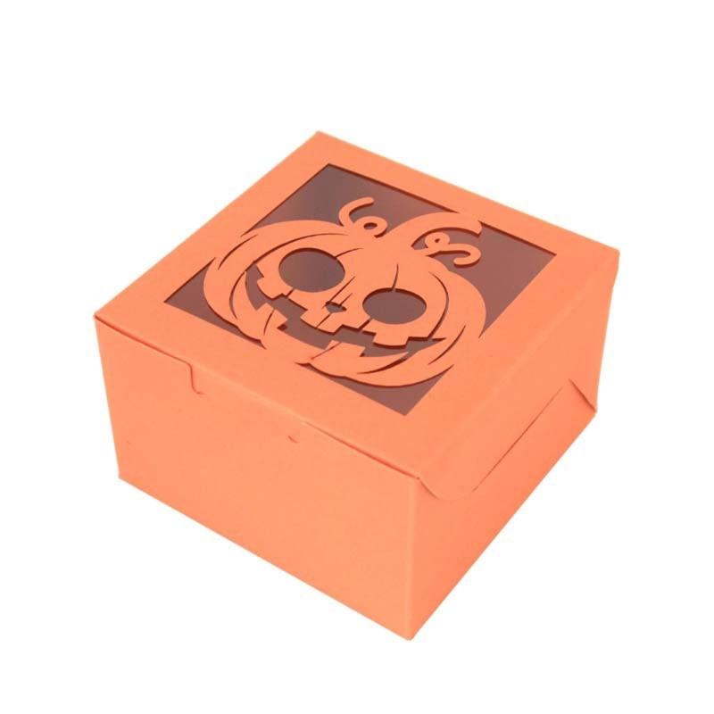 50pcs Halloween Candy Boxes Multifunction Organization Box Supplies for Wedding Birthday Holiday Gift Ornament