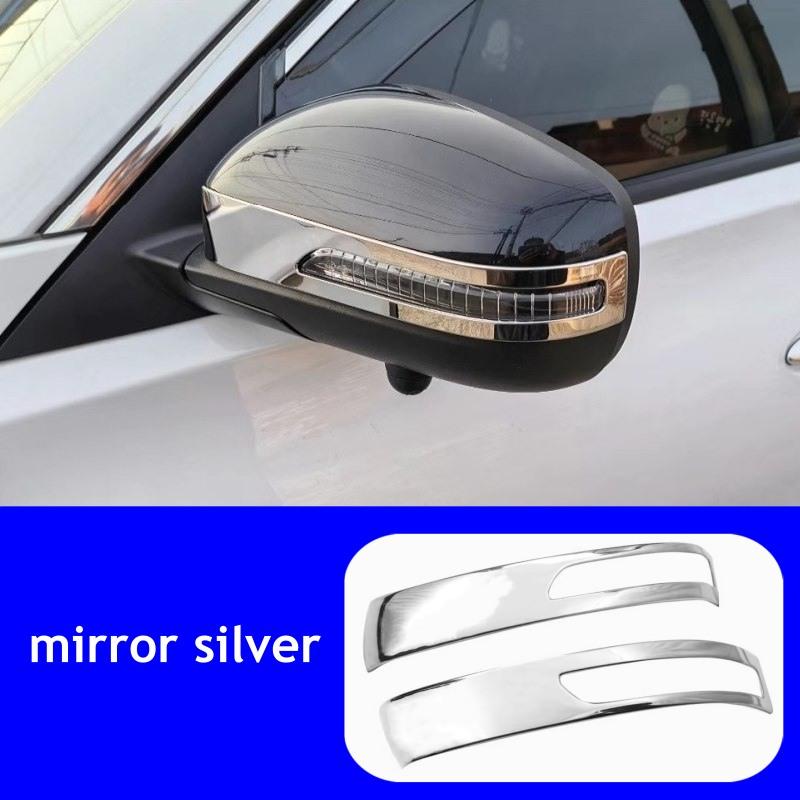 For Chery Tiggo 4 pro Tiggo 7 8 pro max Rearview Mirror Sticker Trim Deco Protector Stainless Steel Accessories