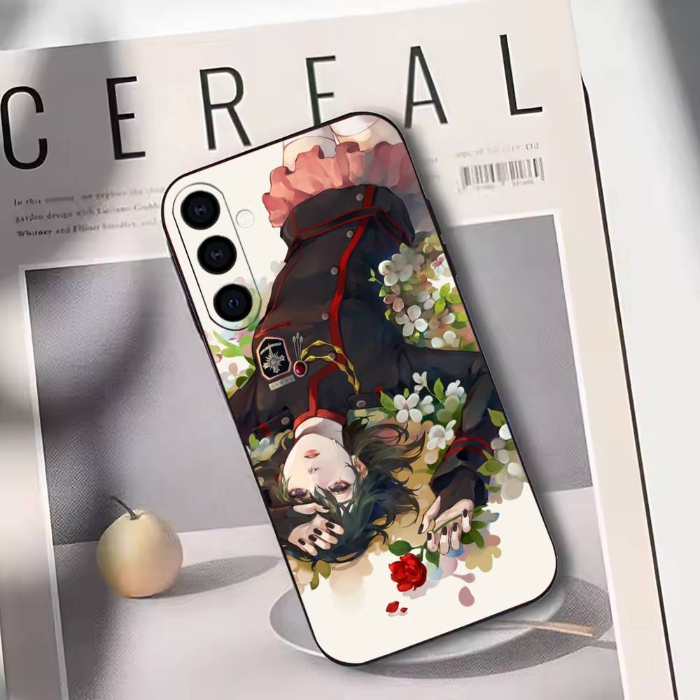

Black Rock Shooter Lenalee Lee Phone Case For Samsung Galaxy A73,A72,A71,A70,A53,A52,A51,Others Soft Black Cover Samsung a11