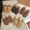 Japanese Casual Bag Head Half Slippers Women's Outer Wear Lazy Versatile Comfortable Birkenstock Slippers New Autumn Models