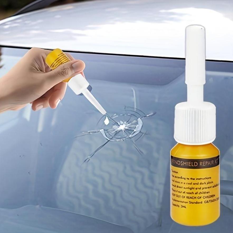 1 set Kit de reparare a geamului crăpat Seturi de parbriz DIY Mașini Instrumente pentru ferestre Kit de reparare a zgârieturilor din sticlă