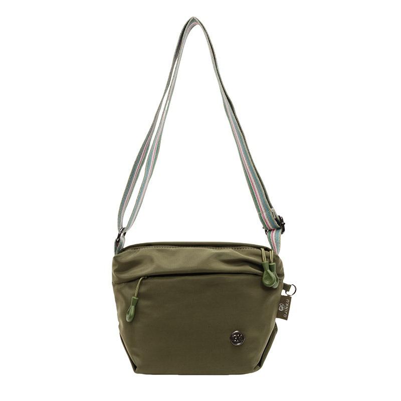 Casual Minimalist Nylon Crossbody Bag Premium Lightweight Small Shoulder Bag Commuter Phone Bag Spacious Women Purse