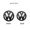AGLNX1 Car Front Grill Emblem For VW POLO GOLF 5 6 7 7.5 8 MK5 MK6 MK7 MK8 Scirocco Rear Trunk Lid Covers Logo car accessories