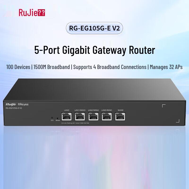 Ruijie High-Performance Routers & Gateways