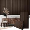 JSSZWYP Sound-Absorbing Panels, Wood Panels [120 X 60 Cm  2 Panels  Installation Area 1.44 M2] Wall Panels, Sound-Absorbing Sheets, Soundproofing