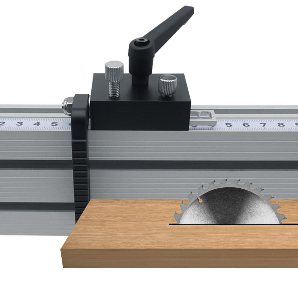 Aluminum Alloy Inclined Track Limiter Slide Slot Limiting Stopper Push   Slide Stopper Backing Position Limiters Woodworking   Tool