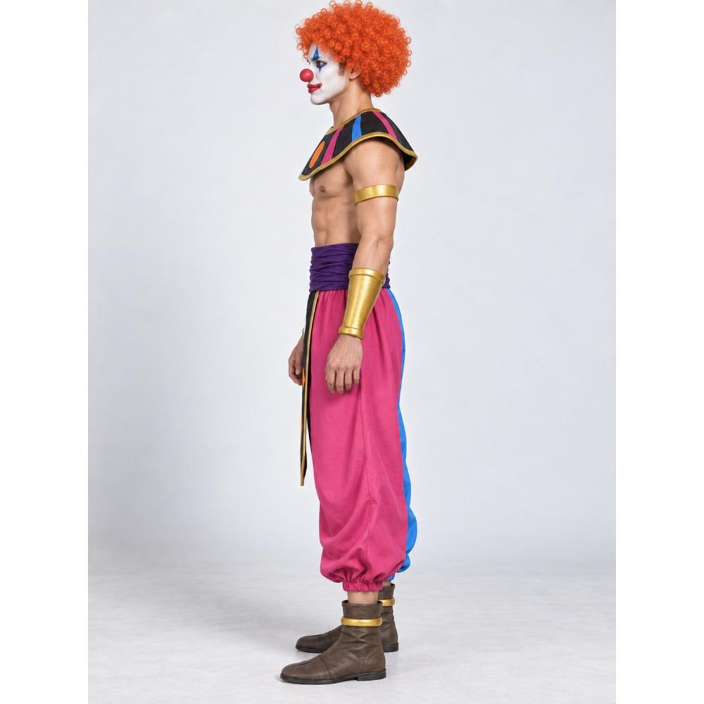 Dragon Ball Super Belmod Cosplay Kompletní klaunský oblek, Halloweenský kostým Ničitele z Universe 11