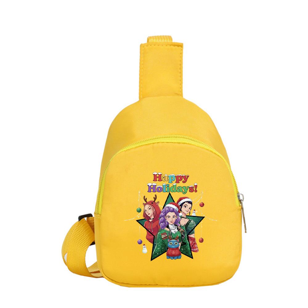 K-Pop Demon Hunters Printed Shoulder Bag Crossbody Bag Kawaii Portable Compact Storage Bag Crossbody Pouch Kid Birthday Christmas Gift
