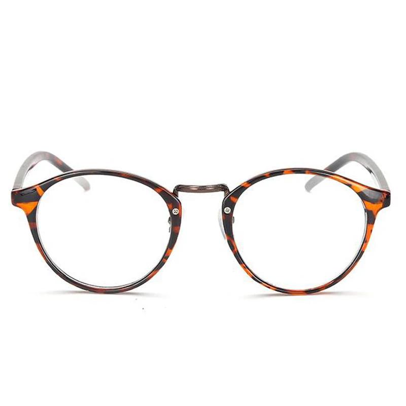 Retra Round Eye Glasses Men Women Ultra Light Myopia Prescription -1 -1.5 -2 -2.5 To -6.0 Reading Glasses +100 +150 +200 +300