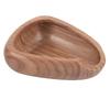 Coffee Bean Weighing Bowl Walnut Wood Anti Slip Bottom Coffee Dosing Tray for Home Cafe