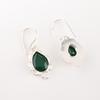 Green Onyx Gemstone Earrings 925 Sterling Silver Handmade Jewelry Gift For Mom EE-163-20