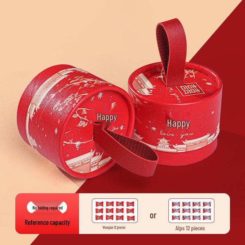 2025 Hochzeits-Süßigkeiten-Geschenkboxen: Vorgefertigt, Elegante Süßigkeiten-Verpackungsbeutel