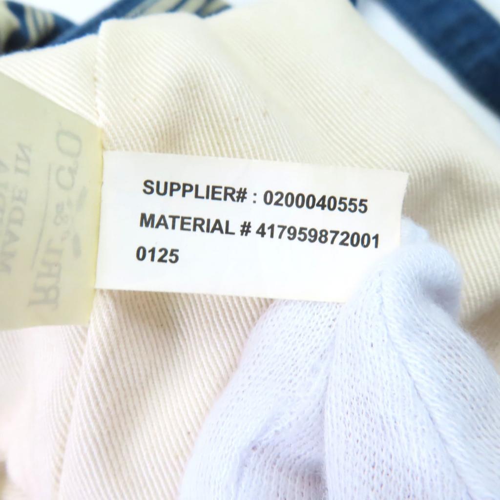 Pristine RRL Tote Bag Indigo Striped Patchwork Tote Bag Indigo blue Women Used