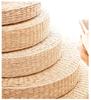 Thickened Straw Braided Tatami Meditation Cushion - Round Kneeling Pad & Zafu Stool