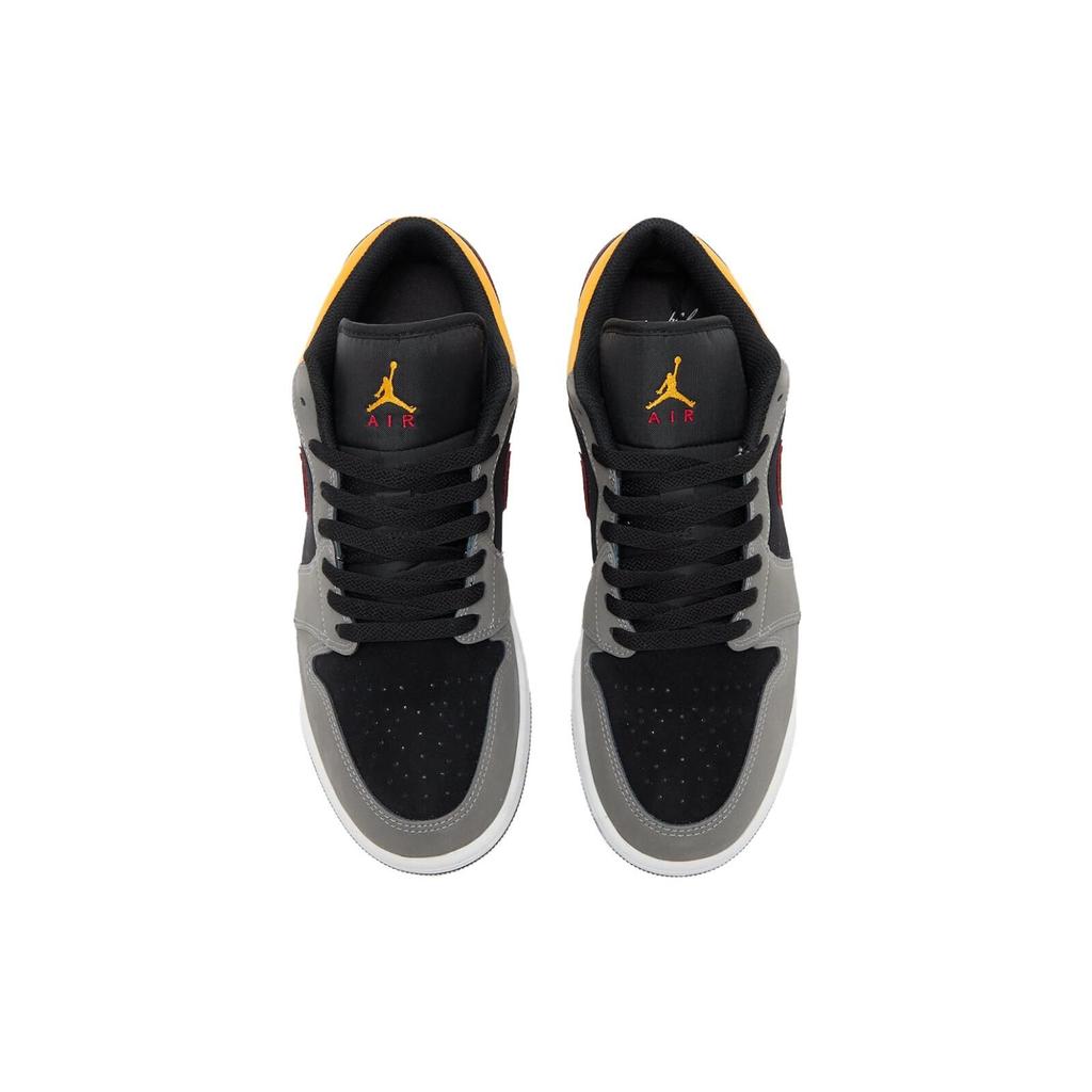 Air Jordan 1 Low SE Vivid Orange Pánské tenisky Šedá Černá Světle grafitová FN7308-008