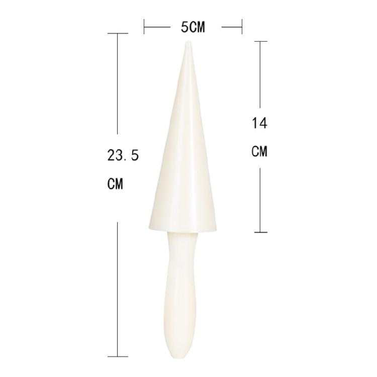Quick Homemades Dessert Mold For Ice Cream Cone And Waffles Easy Shaping Tool With Wooden Plastic Designs