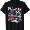 Happy 4Th Of July Patriotic American Flag Usa T Shirt