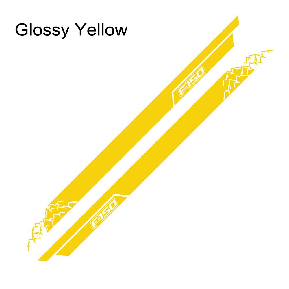 Pickup Door Side Decor Stickers For Ford F150 Raptor Truck Graphics Mountain Stripes Decals Vinyl Cover Auto Tuning Accessories