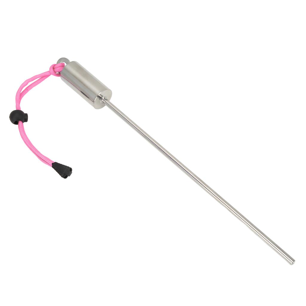TOOKE 30cm Tauchstock Zeigestab mit Skala Unterwasser Shaker Geräuscherzeuger mit Lanyard Pink