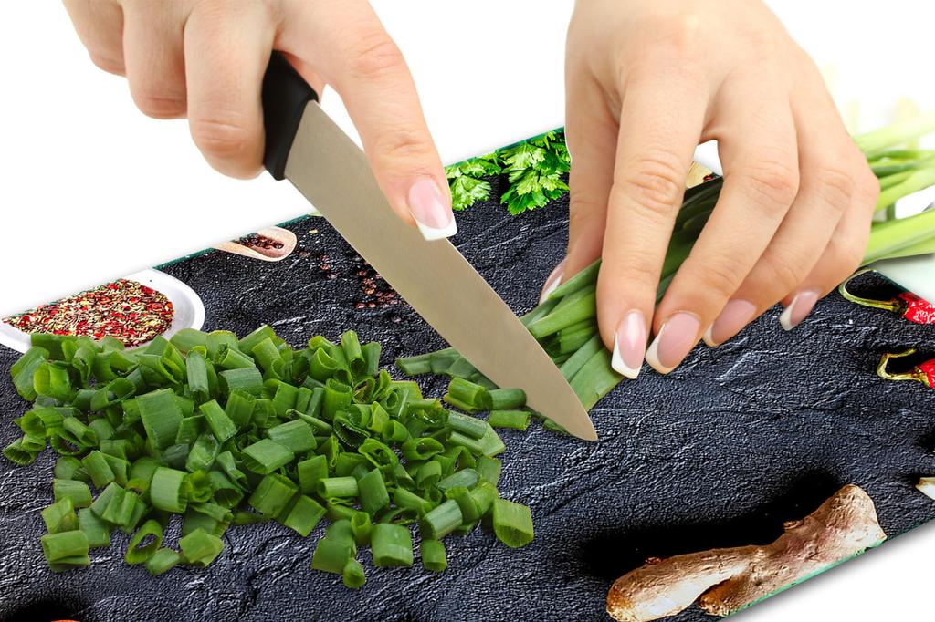 Glass Cutting Board 52X40 Spices