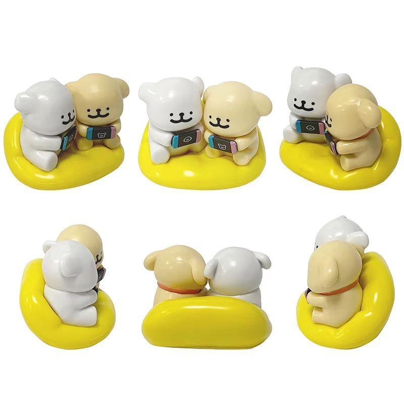 Maltese Children Funism Toys Blind Box Happy Series Dolls Table Decoration Gift