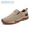 MIXIDELAI  Spring Autumn Men's Casual Shoes Outdoor Loafers Sneakers For Men Shoes Male Footwear Walking Comfortable Slip-On