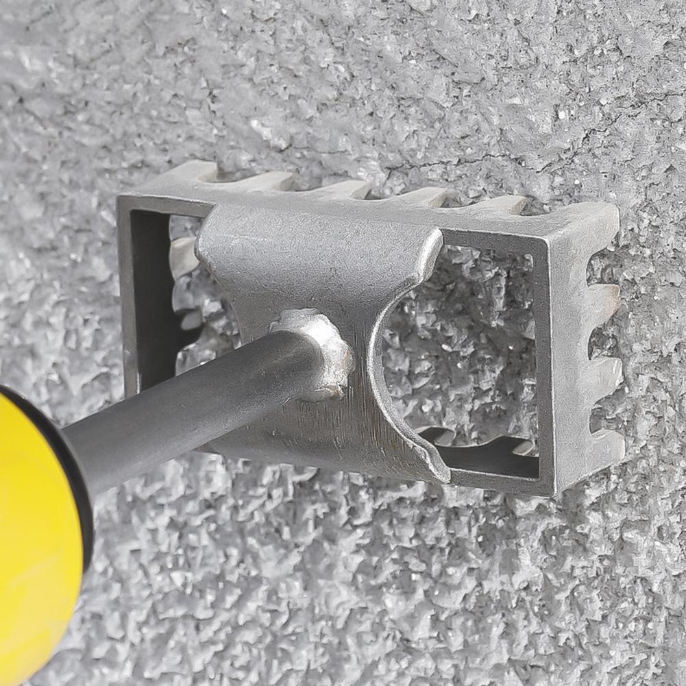Square Socket Hole Puncher For Electric Hammer, Wall Slotting Hole Expansion Tool Compatible 86/118 Switch Socket Installation