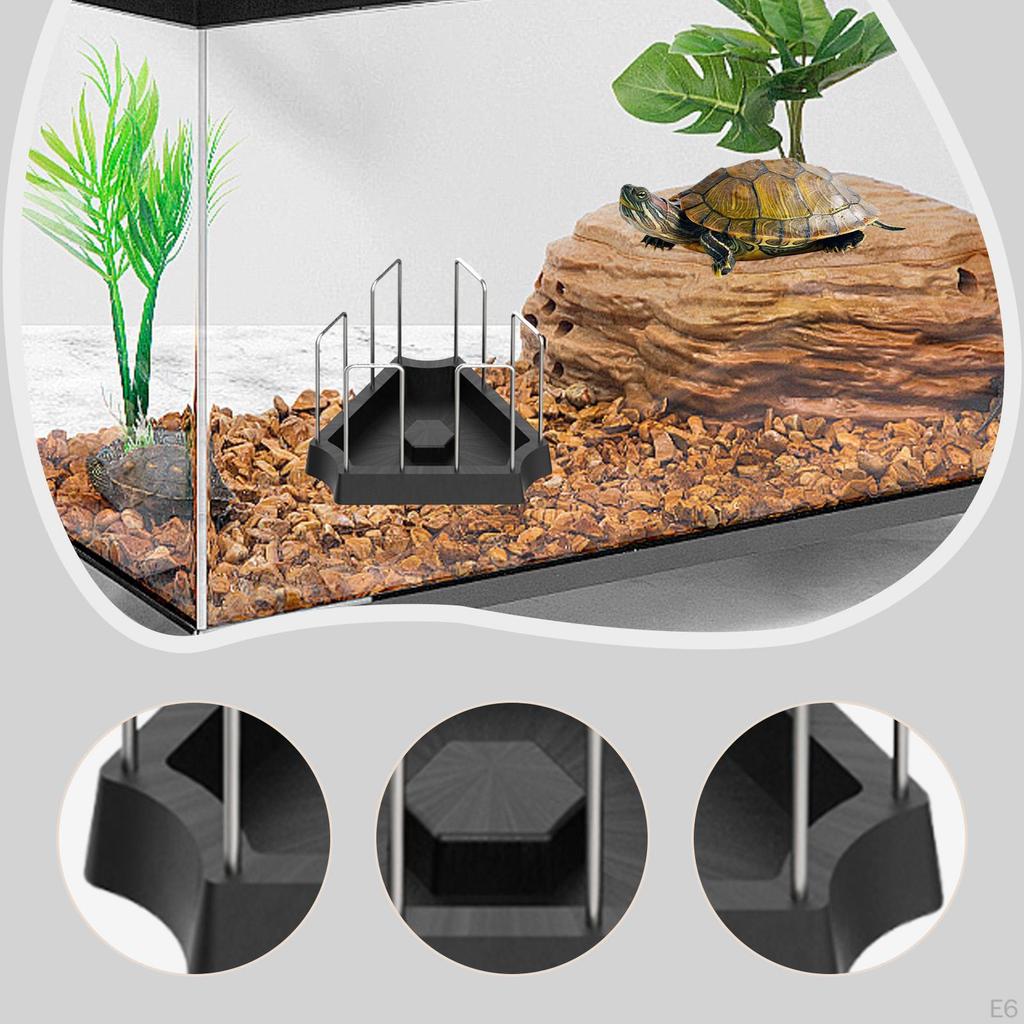 Futternapf, Trinkschale, Wassernapf für Schildkrötenbecken, Futternapf für semi-aquatische Schildkröten