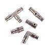 1Pc 1/4" Slide Lock Quick Connector High Pressure OD 6.35mm Pipe Tee Elbow Straight Fitting Misting Irrigation Nozzle Connector