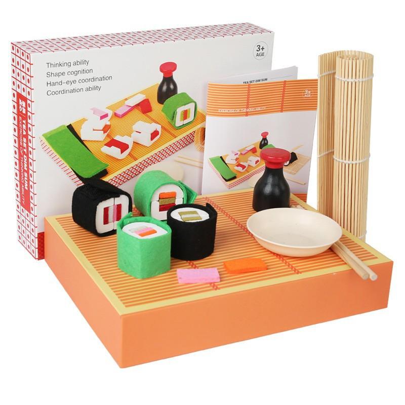 Children's Simulated Wooden Playhouse Burger Fries Sandwich Pairing Educational Food Cutting Set Kitchen Toys
