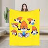 Parappas The Rappers Blankets Quality Super Warm  Throw Blanket Winter Airplane Travel Couch Chair Funny Bedspread