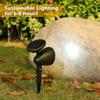 Outdoor Led Solar Spotlight Garden Lights Landscape Decoration IP65 Waterproof for Lawn Courtyard Pathway Tree Separately Lamp
