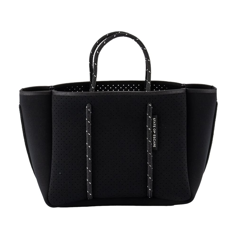 of State of Escape Petite Escape Tote Bag Petite Escape Escape Bag Escape Bag PTESCHFBLK Highlight Fleck Black Handbag Lightweight Fashion [State