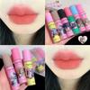 Irresistible Korean Sister Peach Pink ~ Lip Balm Matte Finish Velvet Lip Lacquer Lipstick Nude Color Series Air Lip Mud