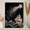 Pearl Meteor DIY Diamond Art Kits 15.7x19.6inch Gem Art Diamond Painting Kits Without Frame for Adults Gift Idea Home Wall Decor
