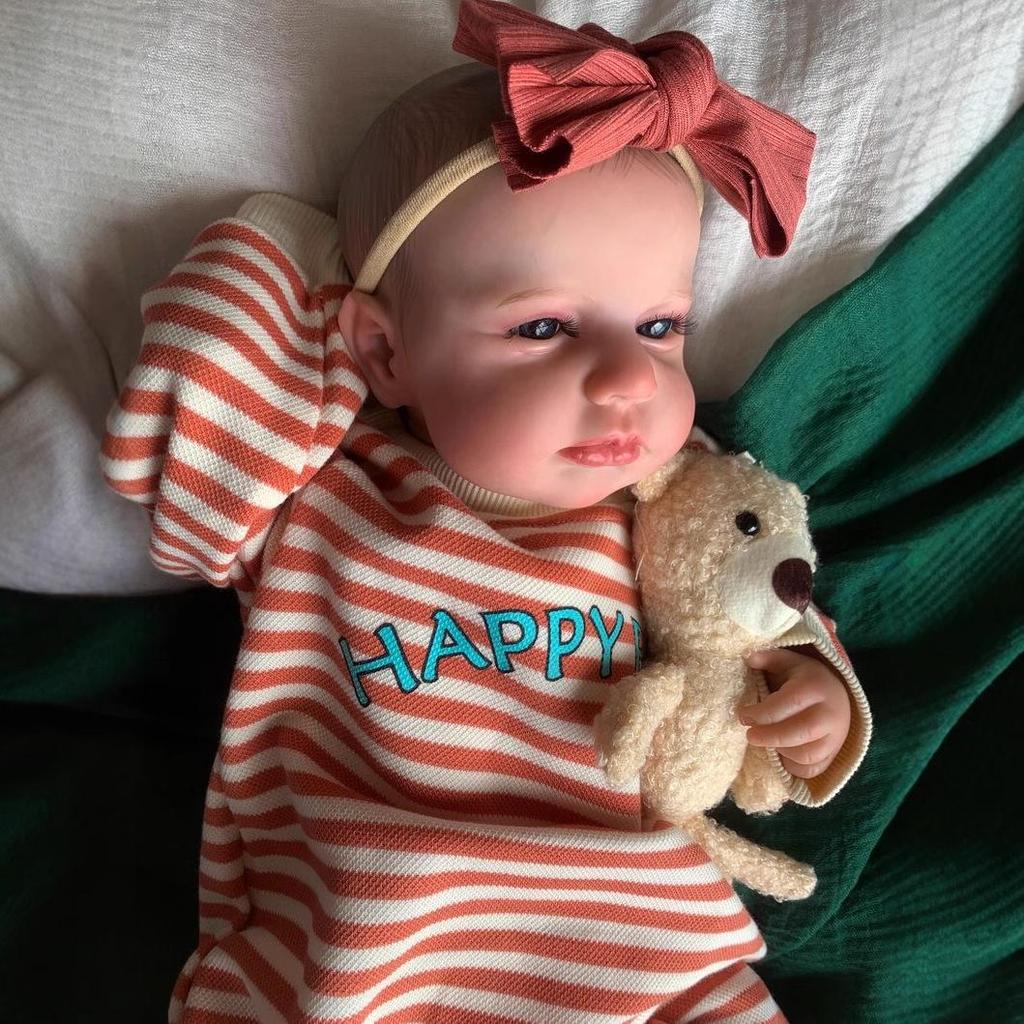 49cm Realistic Reborn Baby Doll Loulou - Adorable Collectible