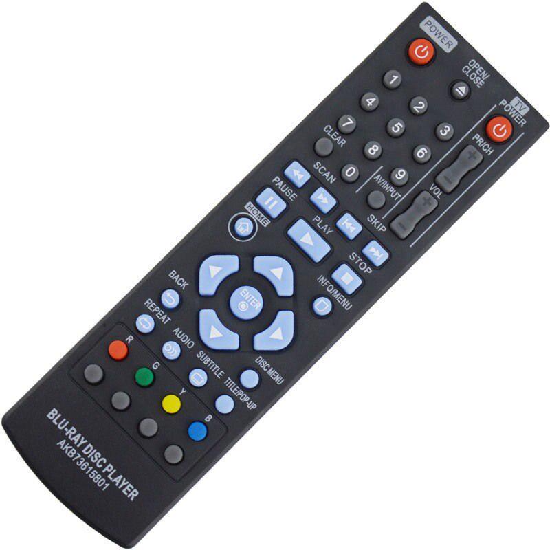 Telecomando AKB73896401 Compatibile Con LG Lettore DVD/Blu-Ray Disc BP250 BD640 BP135N BP135W BP300 BP145 BP155N BP200 BPM34 BPM35 P255N BP340 BP350 Sostituzione Controllore