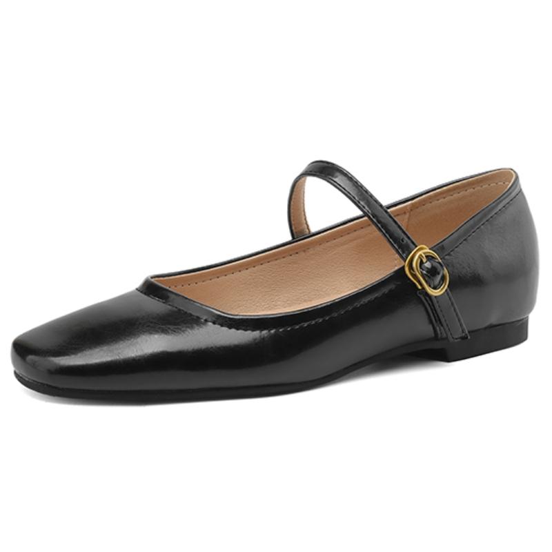 

Элегантные туфли Мэри Джейн для женщин коричневые черные женские балетки удобные для вечеринки офиса работы обувь бренда удобные новые 2024 39 чёрный