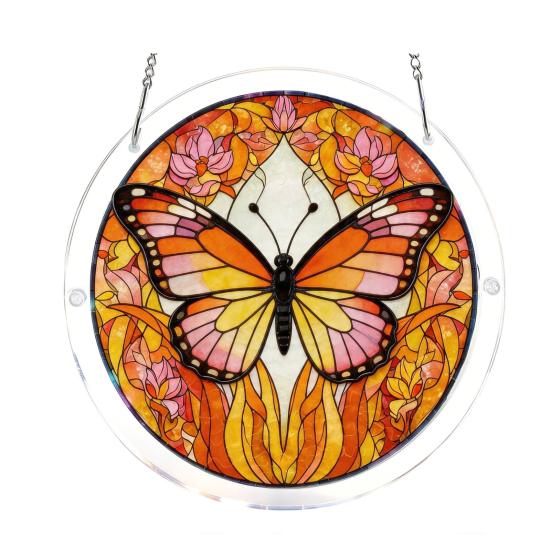 Suncatcher Puzzle in Acrilico Ornamento da Appendere alla Finestra 83 Pezzi Puzzle Sun Catcher Decorazione da Giardino Regali per Donne Uomini Mamma